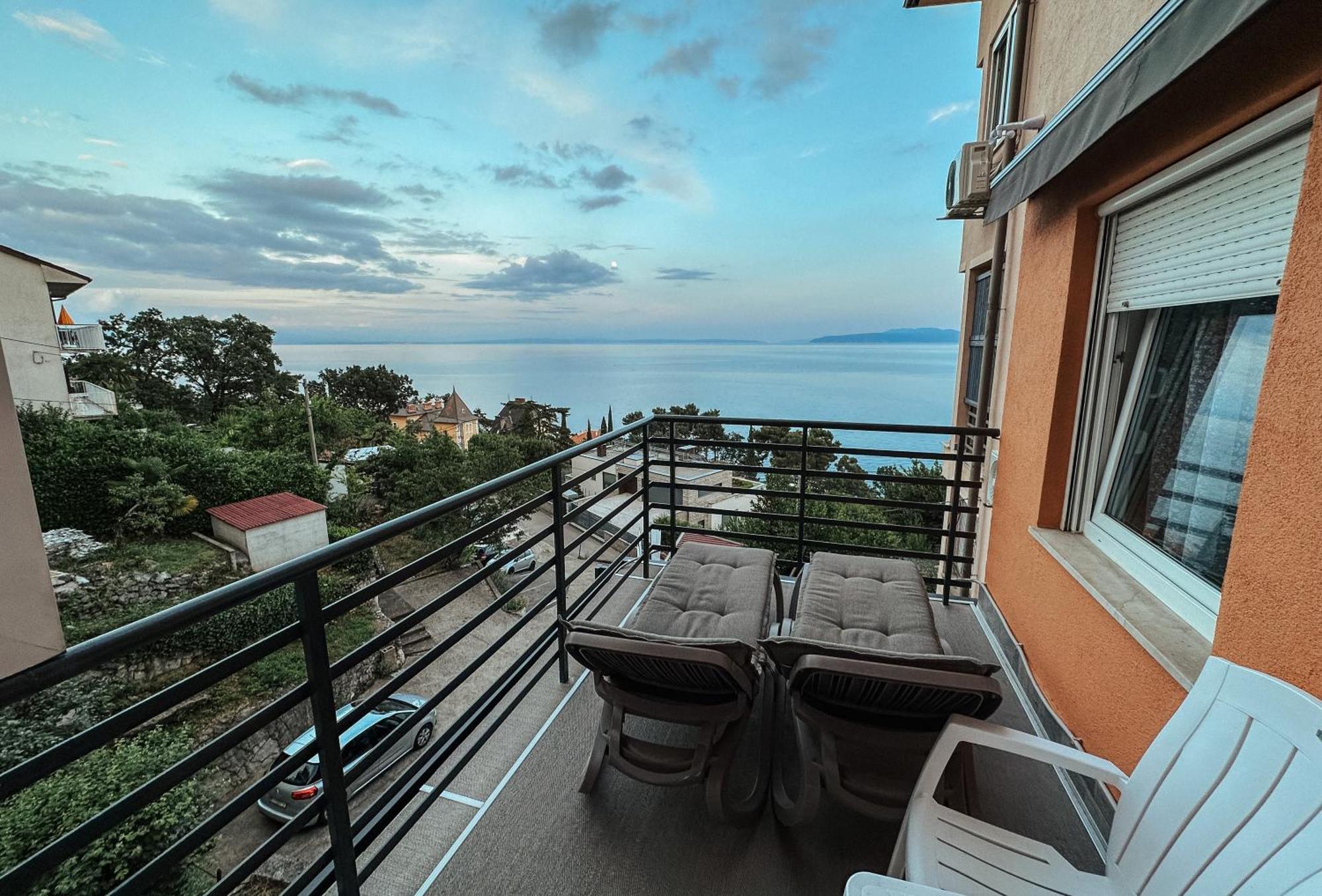 Apartmani Jelena Abbazia Esterno foto
